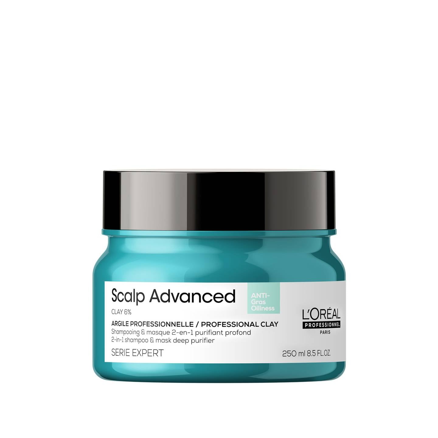 Loreal SCALP ADVANCED Anti-Oiliness 2-In-1 Deep Purifier Clay 250ml