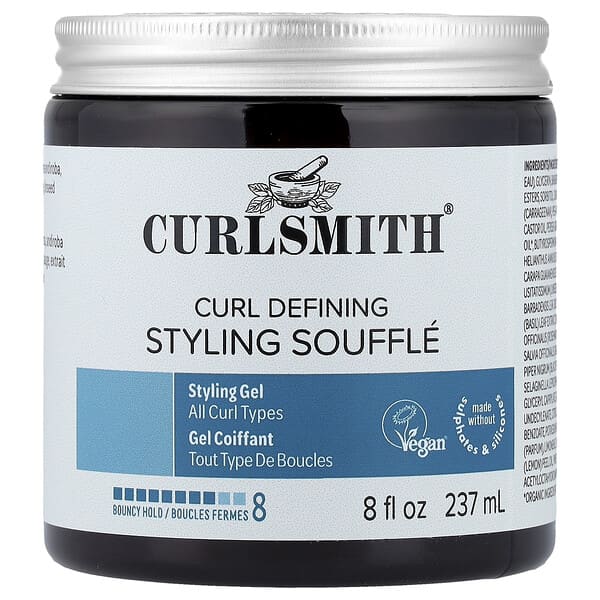 Curlsmith Curl Defining Styling Souffle Bouncy Hold All Curls Types — 237 ml