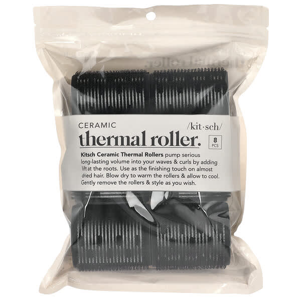 Kitsch Ceramic Thermal Roller Variety Set 8 Rollers — 8 count