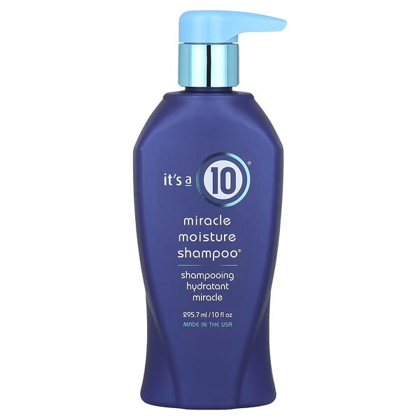 It's a 10 Miracle Moisture Shampoo — 295.7 ml