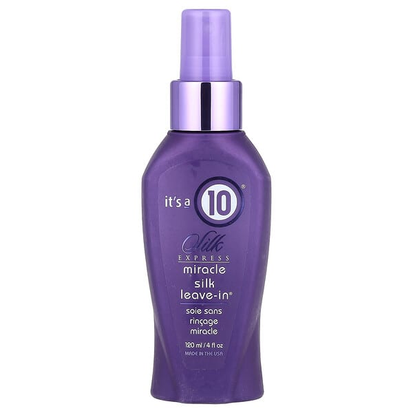 It's a 10 Silk Express Miracle Silk Leave-In — 120 ml