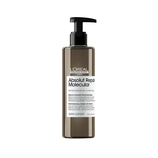 Loreal ABSOLUT REPAIR MOLECULAR Deep molecular repairing hair rinse-off serum 250ml