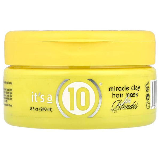 It's a 10 Miracle Clay Hair Mask For Blondes — 240 ml