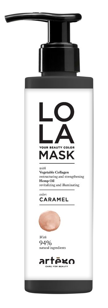 Artego LOLA Beauty Color Mask 200 ml — caramel — official photo