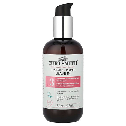 Curlsmith Hydrate & Plump Leave In Flat Dull Curls — 237 ml