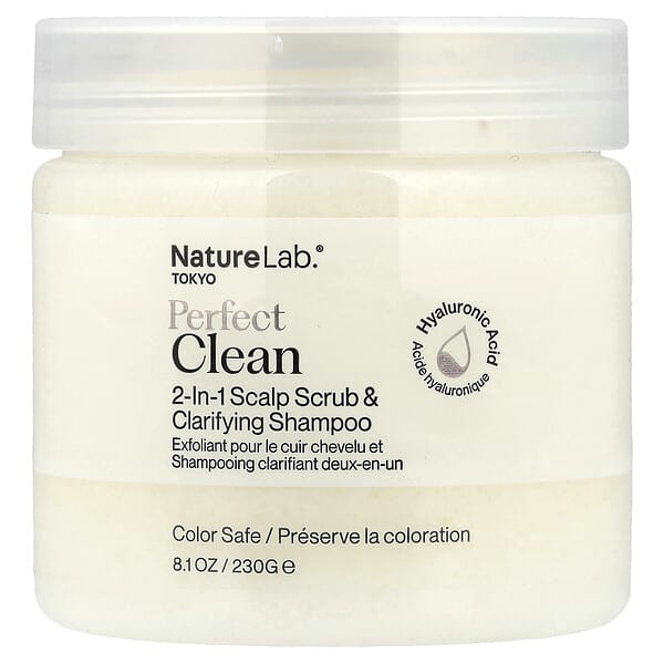 NatureLab Tokyo Perfect Clean 2-in-1 Scalp Scrub & Clarifying Shampoo — 230 g