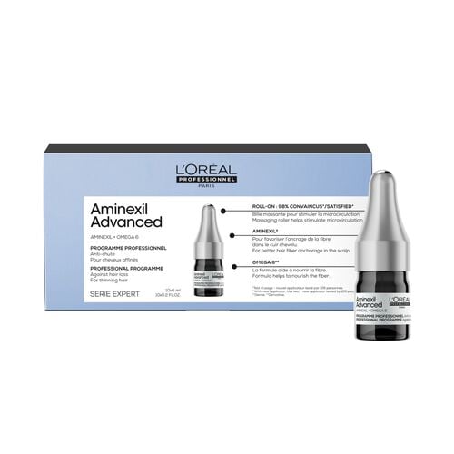 L’Oréal Professionnel Aminexil Advanced Ampoules (10 × 6 ml) — 10 × 6 ml