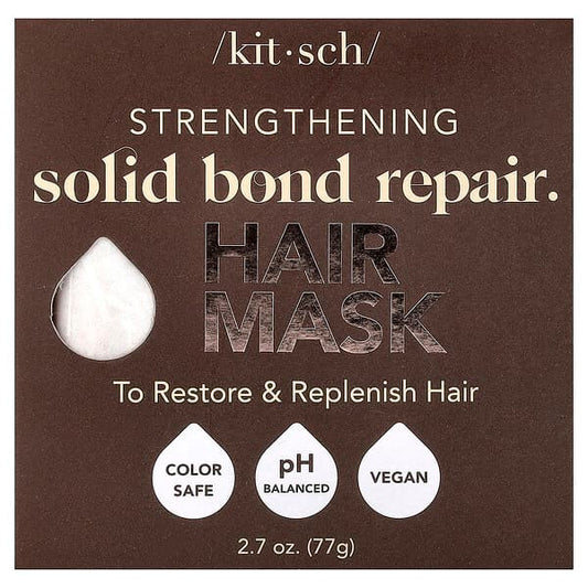 Kitsch Solid Bond Repair Bar Hair Mask Strengthening Bamboo Flower & Ylang Ylang — 77 g