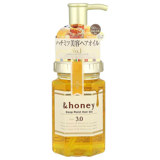 &honey Deep Moist Hair Oil Bulgarian Damask Rose Honey — 100 ml