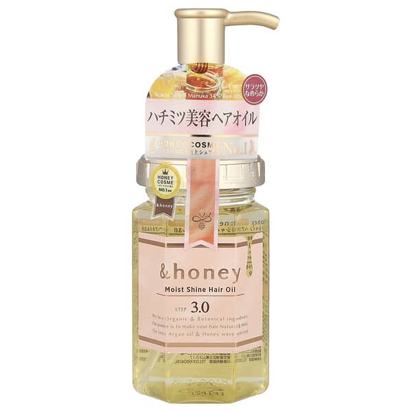 &honey Moist Shine Hair Oil Bulgarian Fairy Rose Honey — 100 ml