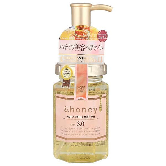 &honey Moist Shine Hair Oil Bulgarian Fairy Rose Honey — 100 ml