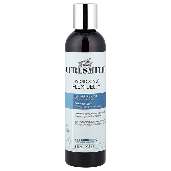Curlsmith Hydro Style Flexi Jelly Medium Hold Curly or Wavy Hair — 237 ml