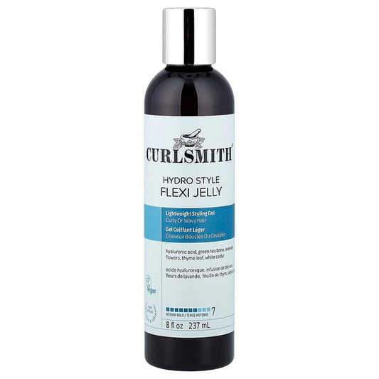 Curlsmith Hydro Style Flexi Jelly Medium Hold Curly or Wavy Hair — 237 ml