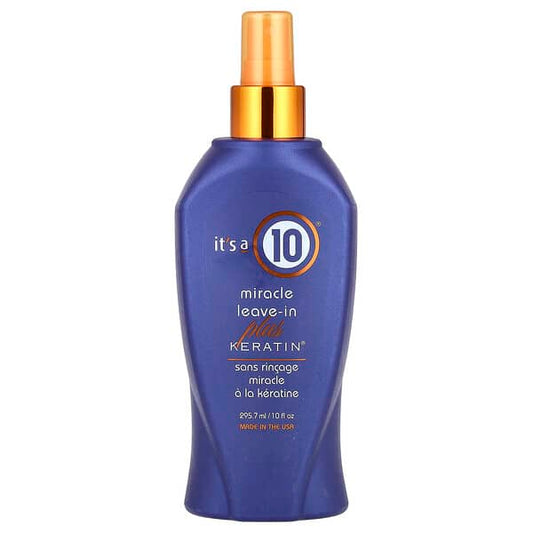 It's a 10 Miracle Leave-In Plus Keratin — 295.7 ml