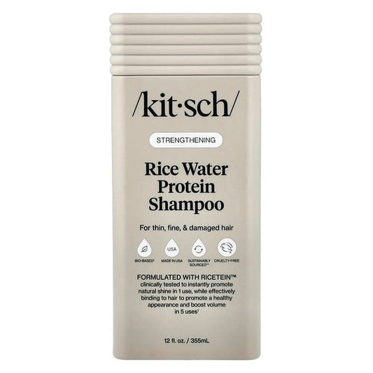 Kitsch Strengthening Rice Water Protein Shampoo — 355 ml