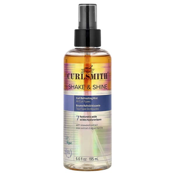 Curlsmith Shake & Shine Curl Refreshing Mist All Curl Types — 195 ml