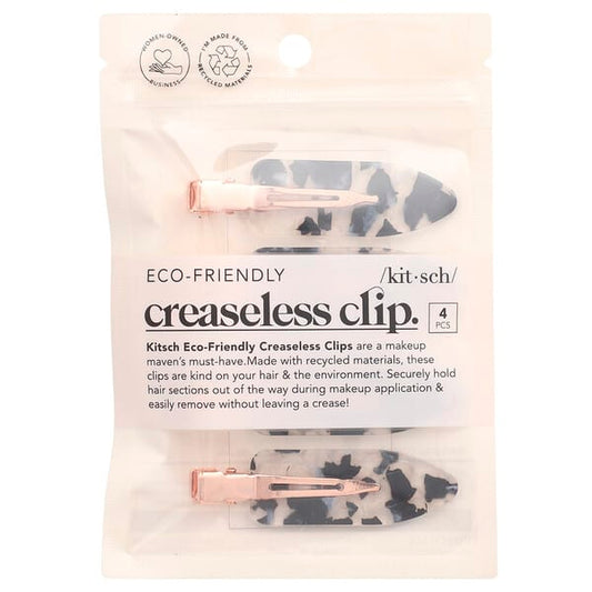 Kitsch Eco-Friendly Creaseless Clip 4 Clips — 4 count
