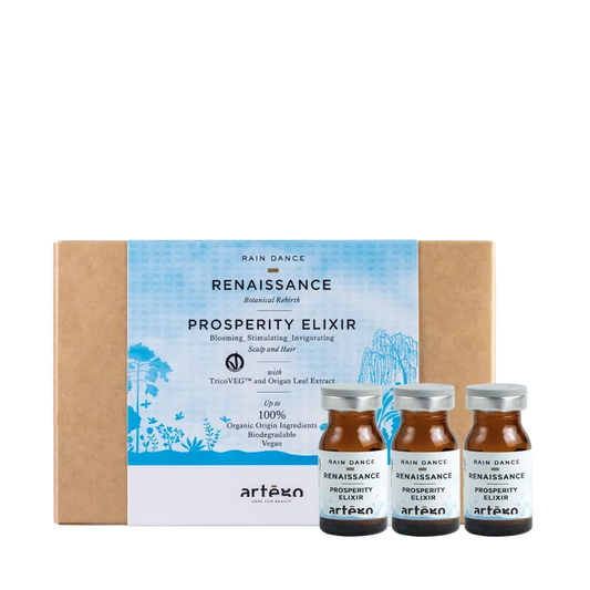 Artego Rain Dance Anti Hair-loss Serum «Prosperity Elixir» 10 × 8 ml — official product photo