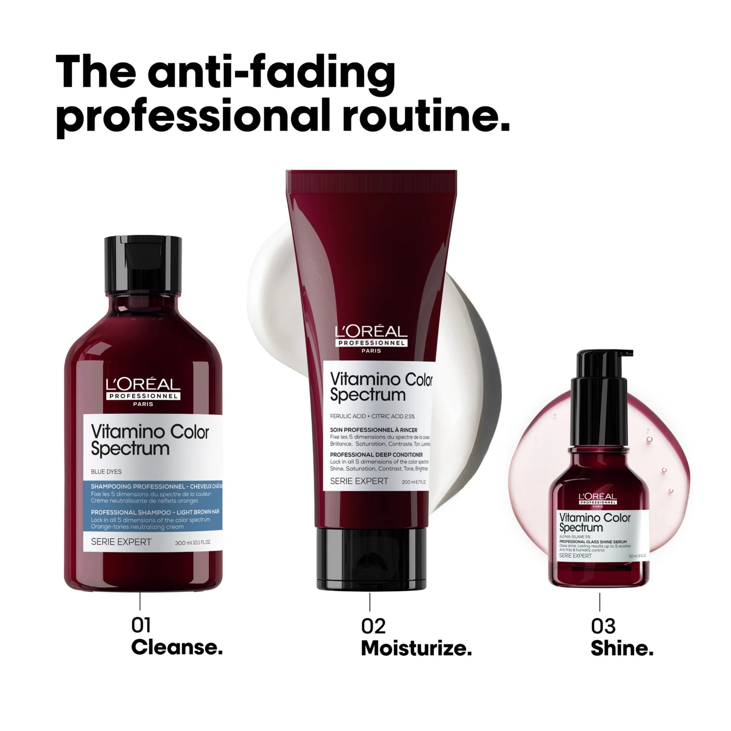 L'Oréal Professionnel Vitamino Color Spectrum Orange Tones Neutralizing Shampoo (300ml)