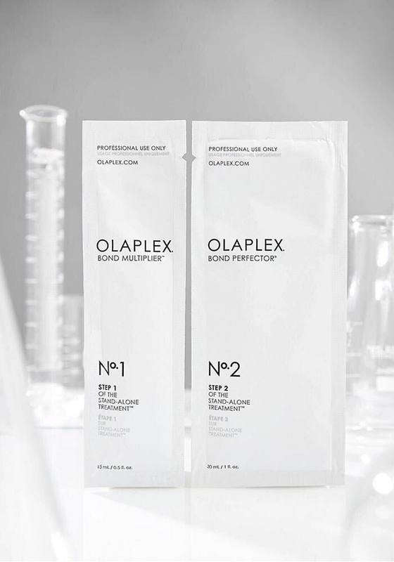OLAPLEX The Stand-Alone Treatment Paket:  No.1 Bond Multiplier 15 ml No.2 Bond Perfector 30 ml