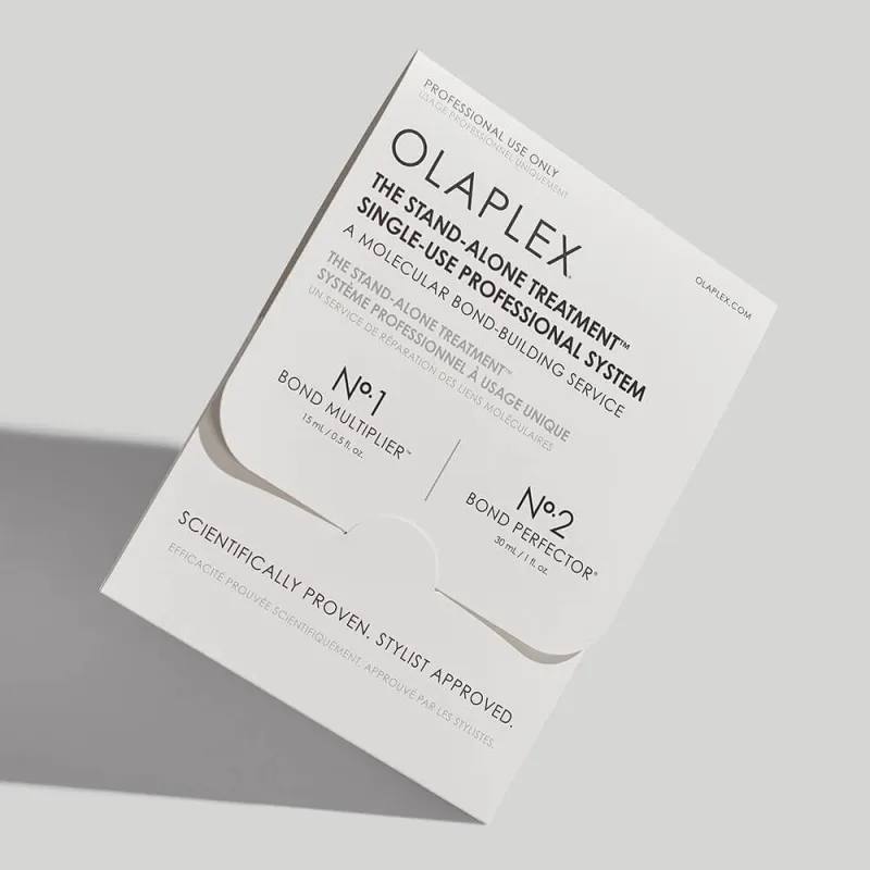 OLAPLEX The Stand-Alone Treatment Paket:  No.1 Bond Multiplier 15 ml No.2 Bond Perfector 30 ml